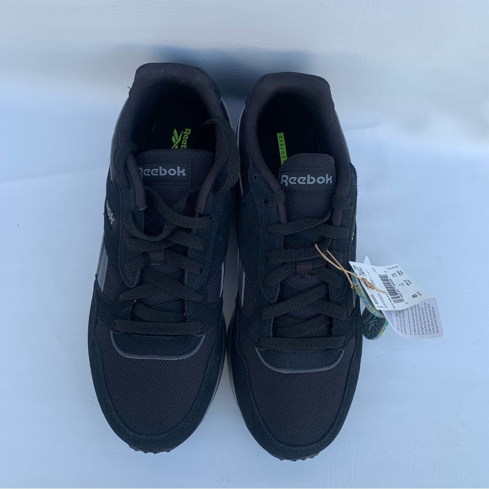 New Reebok Unisex GL 1000 Comfort Footbed size 8 Men / Women 9 Black/Grey - Picture 8 of 16
